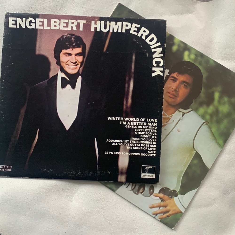 Double shot Englebert Humperdinck Vinyl Records